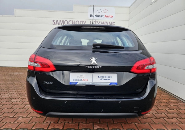 Peugeot 308 cena 49900 przebieg: 164000, rok produkcji 2018 z Czeladź małe 254